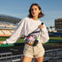 MAY TREE Clear Bag for Stadium Events, Clear Backpack for Concert Stadium Festival Sport Work Sling Bag with Heavy Duty Material - Black...