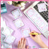 Handepo 12 Pack Rabbit Notepad Small to Do List Sticky Notes Funny Cute Note Pads Rabbit Sticky Notes Rabbit Theme Self Stick Note Pads Memo Pads ...