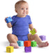 Bright Starts KaledioCubes 9pk Stack & Squeeze Blocks Baby Bath Toys - Play & Learn with Colors, Numbers & Shapes, Ages 3 Months+, Multicolor...