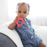 Dr. Brown's Flexees Friends Orange Fox, Soft 100% Silicone Baby Teether, BPA Free, 3m+...