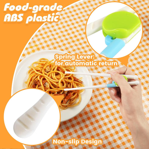 Kids Chopsticks, 2 Pairs Training Chopsticks for Toddler Beginners Baby Children Learning and Practice...