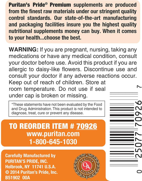 Puritan's Pride Lutein 40mg With Zeaxanthin, Supports Eye Health, 120 Count (Pack of 2)...