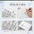 6 Pcs Fancy Pens for Women Crystal Diamond Pen for Journaling Pretty Glitter Pens Cute Inspirational Gifts for Girls School Office(Silver)...