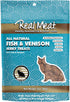 Real Meat, Air-Dried Jerky Treats, Free-Range, All-Natural Fish & Venison Cat Treats 3oz...