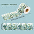 49.2 Ft Eucalyptus Bulletin Board Border, Self-Adhesive Eucalyptus Bulletin Board Border Trim for Back to School Classroom Home Office Wall Theme ...