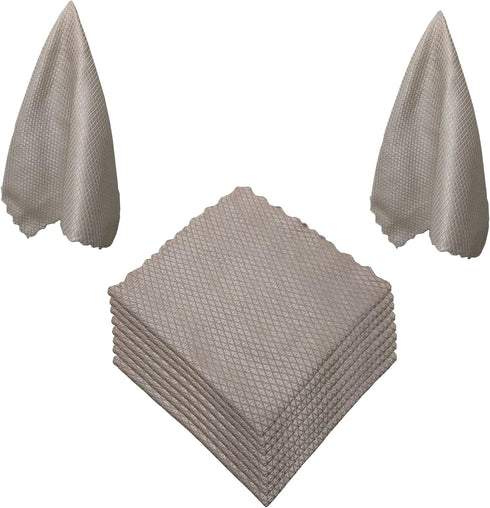 Nanoscale Cleaning Cloth Easy Clean Cloth Microfiber Polishing Cleaning Cloth Glass Cleaning Cloth Window Mirror Car Mirror Stainless Steel Lint F...