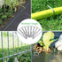 6 Inches Garden Stakes Metal Landscape Staples 16 Packs 11 Gauge Stakes Galvanized Steel Lawn Stakes Yard Staples Securing Pegs for Weed Barrier F...