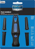 Century Drill & Tool 4082 Universal File Handle Set...