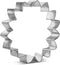 COOKIECUTTER.COM Large Sunflower Cookie Cutter 4.5 Inch –Tin Plated Steel Cookie Cutters – Large Sunflower Cookie Mold...