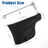 Black Dust Collection Bag for Miter Saw 255 Model with Zipper and Wired Adjustable Stand, Dust Collector Bags for Miter Saw, Tank Belt Sander, Edg...