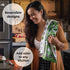 Skoy Kitchen Towel, 1-Pk 100% Recycled Polyester Towel for Dishes, Glassware, Cookware and Hands, Reversible Design, Absorbent Kitchen Towel, 18" ...