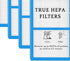 Nispira AER1 Filter Replacement for Holmes Air Purifier HAPF30AT HAP242-NUC, Odors Dust VOCs Remover, Total Air 2 True HEPA 4 Carbon Booster, 1.2 ...