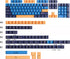 Japanese Keycaps Cherry Profile 60% PBT 172 Key Cap Set for Cherry Mx Gateron Kailh Switch for 60% 65% TKL Keyboards?Nautilus?...