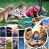 200 PCS Landscape Bulk Bookmarks for Kids 50 Designs Book Marks for Students Double Sided Cute Book Mark Themed Book Marks Set Set for Book Lovers...