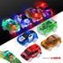 Tracks Cars Magic,Light Up Magic Toy Race Cars Glow in The Dark Toy Cars Gifts for 3 4 5 6 7 8 Kid,Boy&Girl with 5 LED Flashing Light Battery Oper...