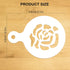 Konsait 20Pack Valentine's Day Cake Stencil Templates Decoration, Reusable Valentine Day Cake Cookies Baking Painting Mold Tools, for Decorating D...