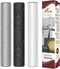 Firefly Craft Glitter Heat Transfer Vinyl Bundle (White, Black, Silver) — HTV Vinyl for Plotter Printer and Die-Cut Machine — Iron On or Heat Pres...