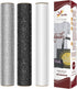 Firefly Craft Glitter Heat Transfer Vinyl Bundle (White, Black, Silver) — HTV Vinyl for Plotter Printer and Die-Cut Machine — Iron On or Heat Pres...