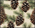Posterizer 1 pcs-pinecones in snowey winter nature 4-Holiday Poster Collection-Landscape & Nature Art-Living Room Bedroom Decor- unframed wall art...