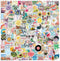 Stickers for Water Bottles, 200 Pack/PCS Cute Vsco Vinyl Aesthetic Waterproof Stickers Laptop Hydroflask Skateboard Computer Stickers for Teens Ki...