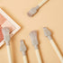 Unique Professional Painter Makeup Brush Set, COSHINE 7pcs Soft Synthetic Wood Handle Foundation, Powder, Eyeshadow, Lip Gloss Cosmetic Brushes Ki...