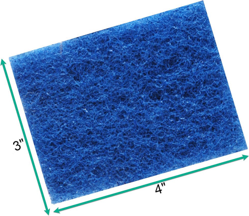 Penn-Plax WZP1 Wizard Grime Scrubber Pad – for Glass Tanks – 3” x 4”...