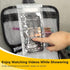 Shower Bag with Phone Pocket Holder, Extra Large Portable Hanging Mesh Shower Bathroom Tote Caddy for College Dorm, Travel, Gym, Camping, Quick Dr...
