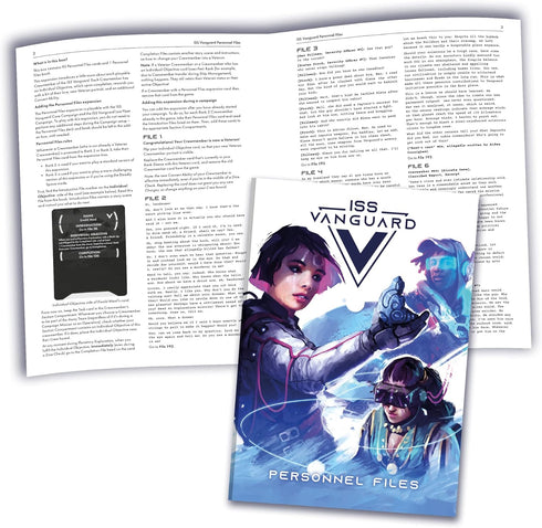 ISS Vanguard Board Game Personnel Files Expansion | Cooperative Sci-Fi Strategy Game for Adults and Kids | Ages 14+ | 1-4 Players | Average Playti...