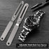 Freejoy Adjustable Watch Back Remover Tool, Wrench Type Watch Case Back Opener Remover Watchmaker Watch Repair Kit for Battery Replacement and Wat...