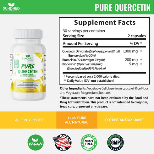 Pure Quercetin...