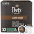 Peet's Coffee, Dark Roast K-Cup Pods for Keurig Brewers - Major Dickason's Blend 32 Count (1 Box of 32 K-Cup Pods)...