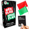 Fun Red Flag Green Flag Party Game - to Judge your Friends Dating Decisions - 230 Diverse Questions - Board Game for Adults, Adult Party Games, Ga...