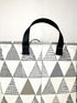 KUNRO Rectangle Toy Bin Waterproof storage organizer for Nursery Hamper Home decor Closet Kids Bedroom Laundry Baby Gift Shelf Baskets(Gray triang...