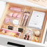 Vtopmart 25 PCS Clear Plastic Drawer Organizers Set, 4-Size Versatile Bathroom and Vanity Drawer Organizer Trays, Storage Bins for Makeup, Bedroom...