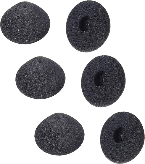 ECS Replacement Cone Shape Ear Cushions for E62 Transcription Headsets and Olympus E61, Includes 3 Pairs...