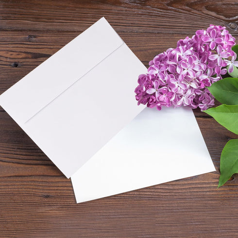 White Envelopes, 50 Pack, 5 x 7 Inch, A7 Envelopes, Card Envelopes, Large White Envelopes, Wedding Envelopes, Invitation Envelopes, Greeting Card ...
