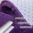 Soft Runner Rugs for Bedroom Hallways, 2x6 Purple Fluffy Shag Throw Area Rug Non Slip for Bedside Dorm, Long Shaggy Furry Carpet for Nursery Livin...