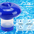 Pool Chlorine/Bromine Floater, Chlorine Tablet Floater for Chlorine Tablets 1 Inch, Adjustable Floating Chlorine Dispenser for Pool, Idea for In-G...