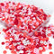 3000 PCS Polymer Clay Beads for Bracelets Making, Flat Clay Beads Kit, Spacer Beads Vinyl Heishi Beads for Valentine's Day Jewelry Making (Love)...