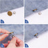 30 Sets Jean Buttons Pins, 17mm Jean Buttons for Loose Jeans, No Sew No Tools Instant Replacement Snap Tack Pant Jean Buttons Reusable and Adjusta...