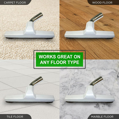 Upgraded Vacuum Floor Brush for Eureka & Universal Vacuum Cleaners with 1 ¼ inch (1.25'') (32mm) Inner Diameter with Horse Hair Soft Bristles 10” ...