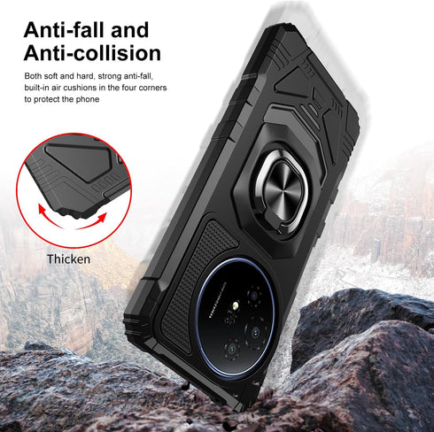 for TCL 50 XL 5G Phone Case TCL 50 XL NXTPAPER 5G with Tempered Glass Screen Protector,Military Grade Heavy Duty Shockproof Protective Cover,with ...
