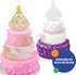 DecoPac Quinceanera Cake Topper, Glitter Cake Topper, Silver Cake Decoration, 3 Piece Set...