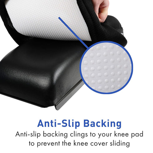 Knee Scooter Memory Foam Two Inch Thick Memory Foam Knee Pad and Cover - Fits Most Knee Walker Models...