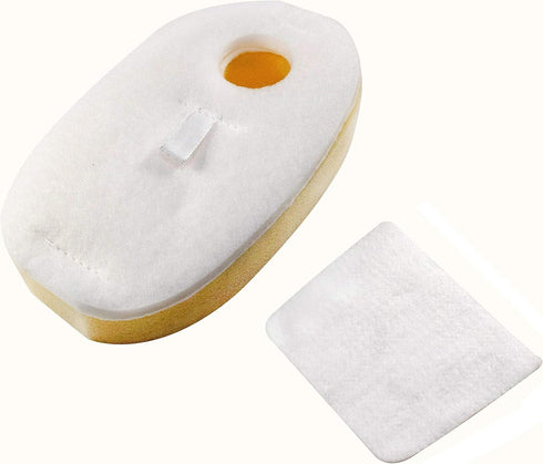 HQRP 2-pack Filter Kit fits Shark Rocket DuoClean series HV380, HV380UK, HV380UKT, HV380W, HV381, HV381C, HV382, HV384Q Vacuum Cleaner...