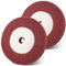 6 Inch Bench Grinder Polishing Wheel, 320 Grit Tight Weave Tough Polishing Burnishing Wheel, Great for Refurbishing Golf Clubs Metal Copper, Perfe...