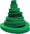Playfully Ever After Green Stiff Felt Circle (3/4 to 4 inch Mixed Size Pack - 54pc)...