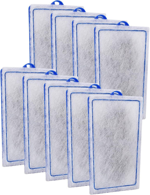 9 Count Assembled Medium Filter Cartridges Compatible with Tetra Whisper Bio-Bag Filters 10i PF10 Reptofilter 90 GPH Medium Replacement Filter Car...