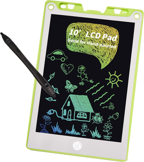 Kids Writing Tablet, Toys for 3 4 5 6 7 Year Old Girls Boys, 10 Inch Colorful Doodle Board for Toddlers, Reusable Electronic Drawing Pad, Educatio...