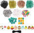 Fashion Angels Squishmallows Mix & Match Bracelet Design Kit - Makes 10 Bracelets - includes 10 Squishmallows Charms, 10 Gem Beads, Assorted Beads...